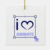 アニメーションが大好き セラミックオーナメント (裏面)