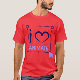 アニメーションが大好き Tシャツ