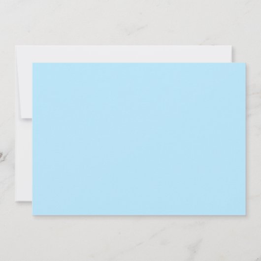 アニメーションイースターバニーカスタム招待状 招待状 (裏面)