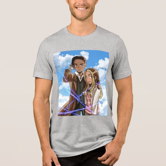 アニメーションデジン トライブレンドＴシャツ (正面)