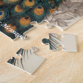 アニメーションボホピーコック ジグソーパズル (側面)