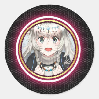 アニメーションロゴデザイン ラウンドシール
