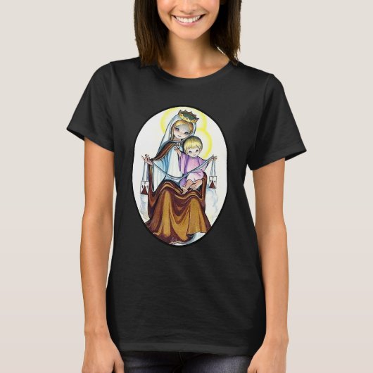 アニメーション聖母マリア Tシャツ (正面)