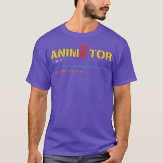 アニメーション アニメーター 動く引きこもり少年 Tシャツ