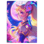 アニメーションAi生成ガール クリップボード (裏面)