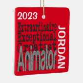 アニメーター超並外カスタム セラミックオーナメント (右)