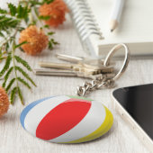 アニメートされたビーチボールのキーチェーン キーホルダー (側面)