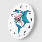 アニメートシャーク大丸時計 ラージ壁時計 (傾斜)