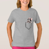 アニメートフランスのされたブルドッグTシャツ Tシャツ (正面)