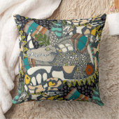 アニメーポップ・アートのター クッション (ブランケット)