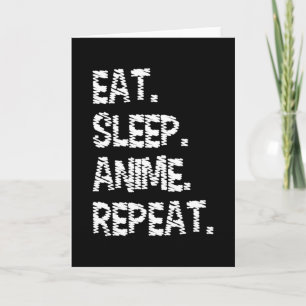 アニメ三昧な日常をデザインに アニメ好きのためのTシャツ カード