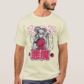 アニメ中国のガール Tシャツ (正面)