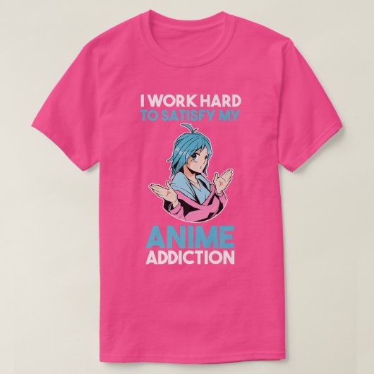 アニメ中毒プレミアム  Tシャツ (デザイン正面)