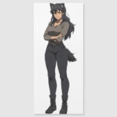 アニメ人狼の女 (正面)