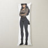 アニメ人狼の女 ボディピロー (裏面 (縦))