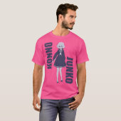 アニメ伝説昭和アイドルガール Tシャツ (正面フル)