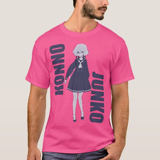 アニメ伝説昭和アイドルガール Tシャツ (正面)