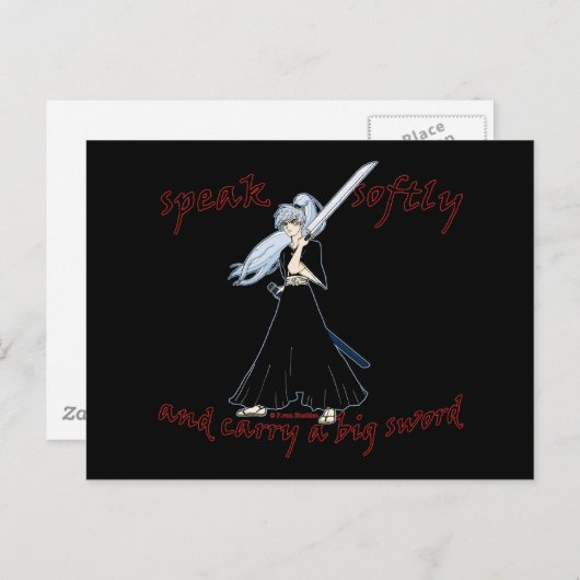 アニメ侍ジョークポストカード ポストカード (正面/裏面)