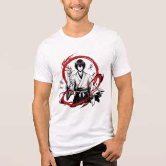 アニメ侍Tシャツ トライブレンドＴシャツ