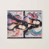 アニメ切手パズル ジグソーパズル (横)