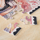 アニメ切手パズル ジグソーパズル (側面)