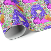 アニメ包装紙 ラッピングペーパー (ロールコーナー)