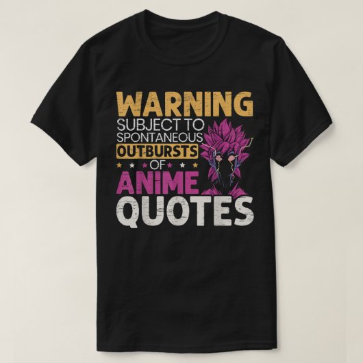 アニメ名言 マンガリーダー オタク カワイイラバー アニマ Tシャツ (デザイン正面)
