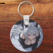 アニメ和風 キーホルダー (正面)