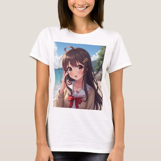 アニメ和風 Tシャツ (正面)