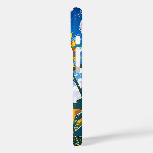 アニメ夏ひまわり畑 Case-Mate iPhoneケース (裏面 / 左)