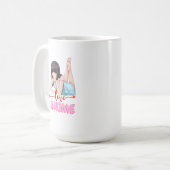 アニメ大好きマグカップ コーヒーマグカップ (正面左)