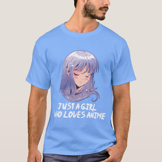 アニメ大好き女子 ギ Tシャツ (正面)