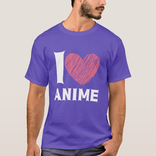 アニメ大好き少年 Tシャツ (正面)
