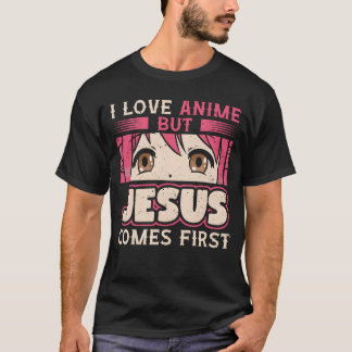 アニメ大好き！でもイエス様が一番！アニメ好きのためのグッズ Tシャツ