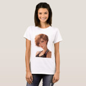 アニメ女子のジムTシャツ Tシャツ (正面フル)