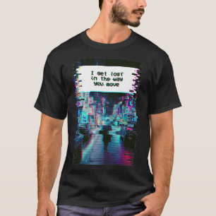 アニメ女子ギフトプレミアムのVaporwave美学 Tシャツ