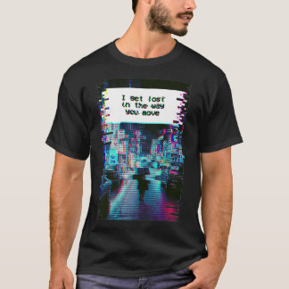 アニメ女子ギフトプレミアムのVaporwave美学 Tシャツ