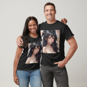 アニメ女子プリンセス Tシャツ (ユニセックス)