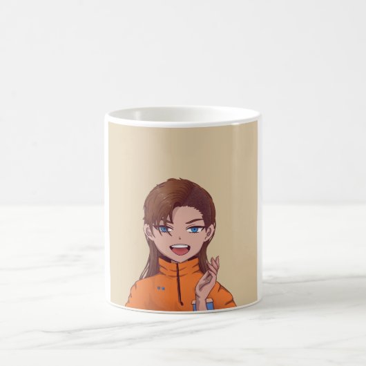 アニメ女子マニアキャラクターグッズ コーヒーマグカップ (中央)