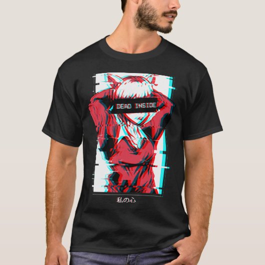 アニメ女子日本人男性政府機関 Tシャツ (正面)