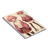 アニメ女子校生 ノートブック (右側)