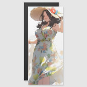 アニメ女性プラスサイズ (正面/裏面)