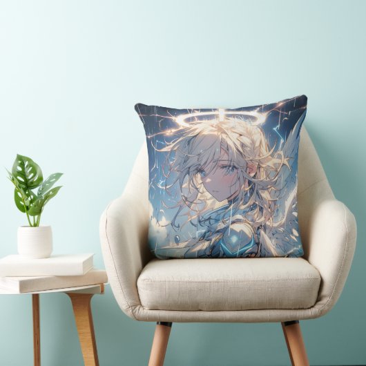 アニメ女性 クッション (椅子)