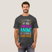 アニメ好きな家族の引用 Tシャツ (正面フル)