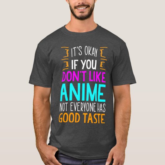 アニメ好きな家族の引用 Tシャツ (正面)