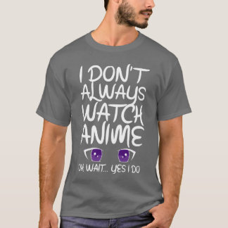 アニメ好きな男性へのギフト Tシャツ