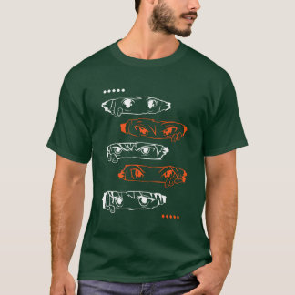 アニメ好きへの特別なギフト アニメの目 Tシャツ