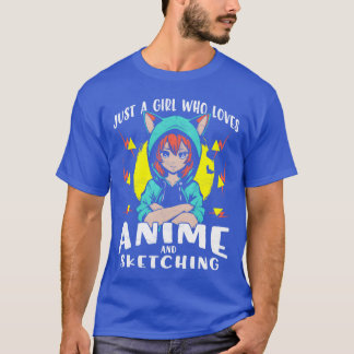 アニメ好き女子のためのグッズ アニメガール アニメグッズ Tシャツ