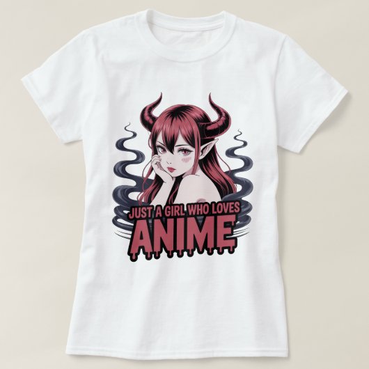 アニメ好き女子のための悪魔娘Tシャツ, Ma Tシャツ (デザイン正面)