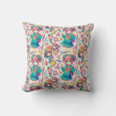 アニメ学生 クッション (正面)